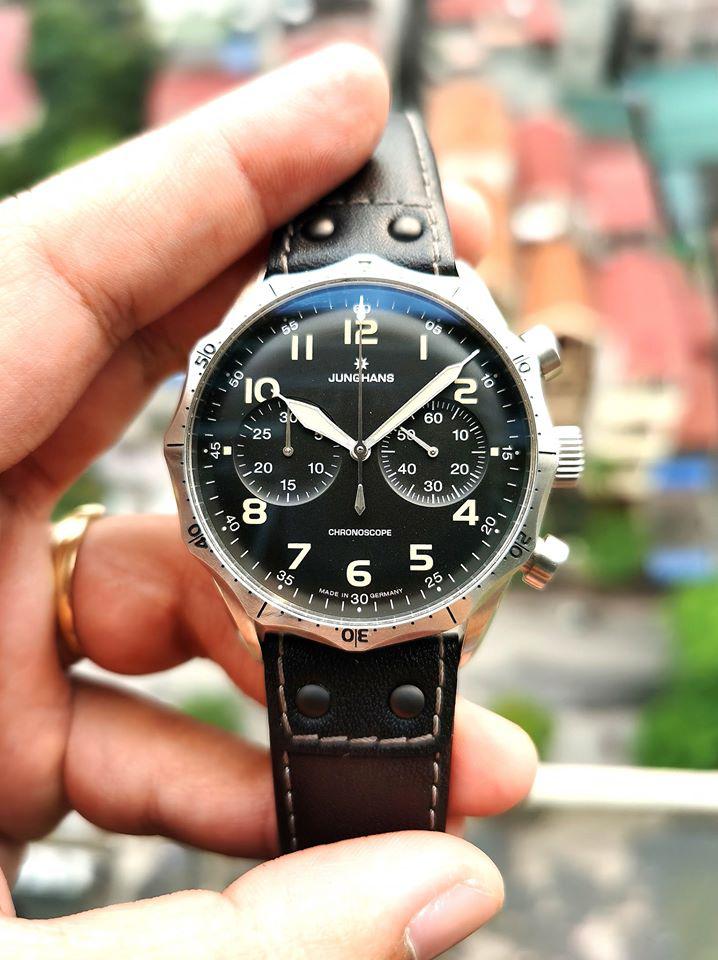 Junghans Meister Pilot Chronoscope 027/3590.00 (Used)